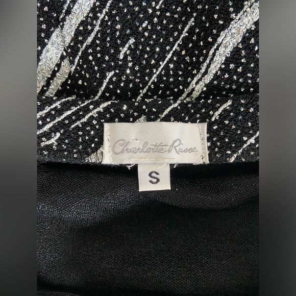 Charlotte Russe slim evening sparkling dress size S Vintage 90’s - Picture 6 of 14